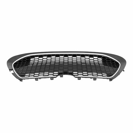 2020-2022 Toyota Corolla_Sedan Grille Front Lower Textured Black With Ptd Silver Molding/Tow Hook Xle – Side View (TO1036218)