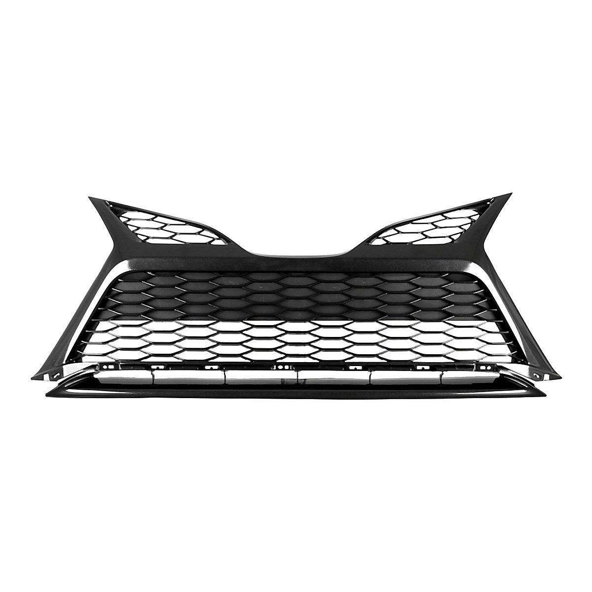 2021-2024 Toyota Camry Grille Front Lower Ptd Silver Gray With Dark Gray Molding Without Sensor Xse Models – TO1036230