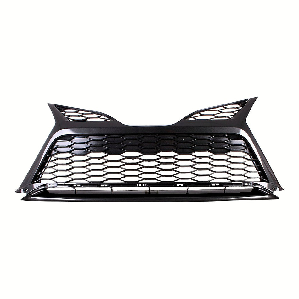2021-2024 Toyota Camry_Hybrid Grille Lower Front Ptd Silver Gray With Dark Gray Molding Without Sensor Xse Hyb – TO1036232