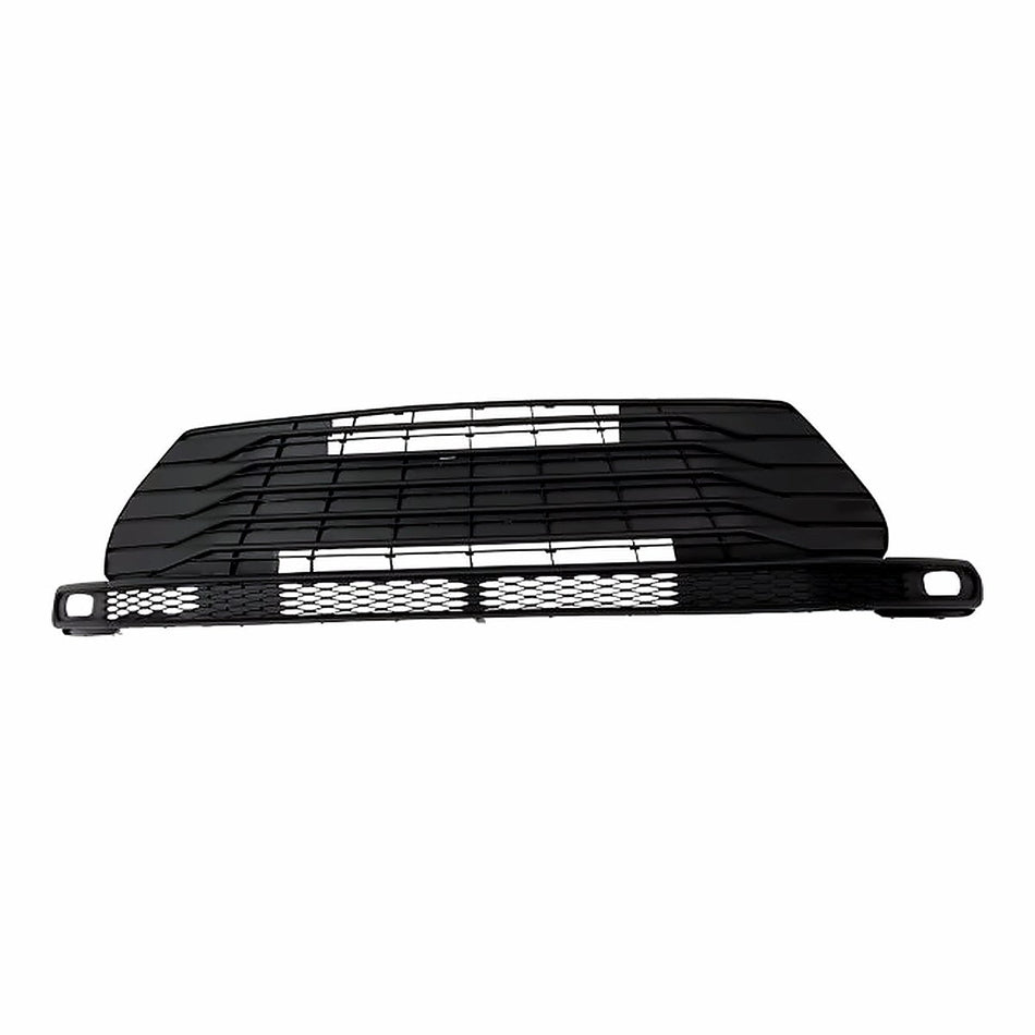 2021-2025 Toyota Sienna Grille Front Lower Black With Lower Center Gray Molding/ Both Fog Light Trim Without Sensor Le Models – Front View (TO1036239)