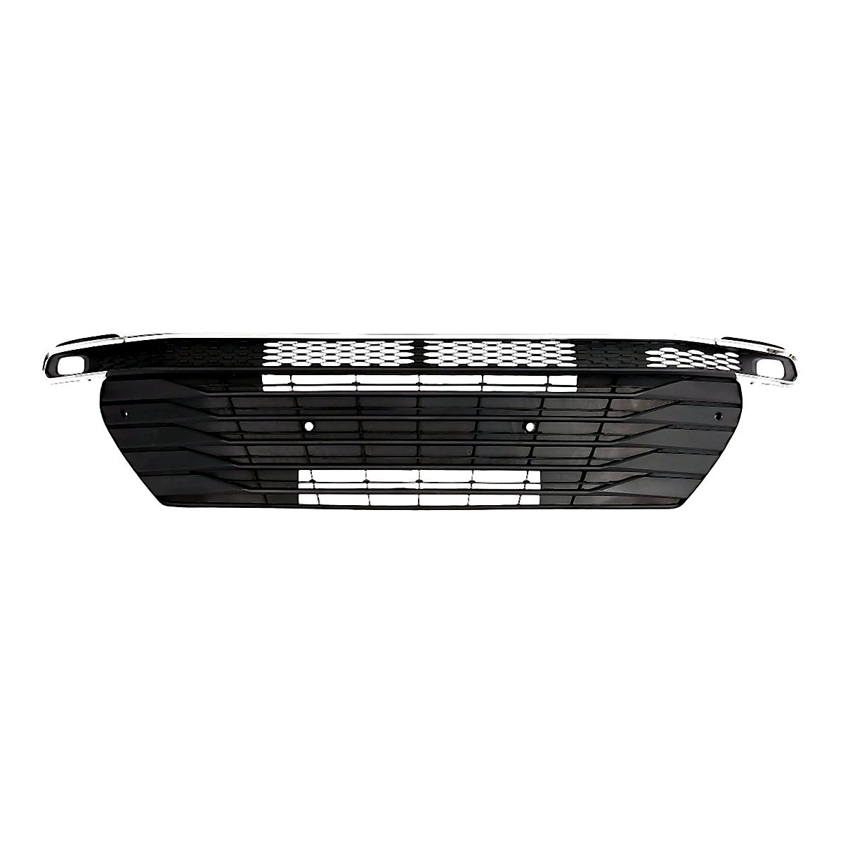 2021-2025 Toyota Sienna Grille Front Lower Black With Lower Center Chrome Molding/ Both Fog Light Trim With Sensor Xle Models – TO1036241