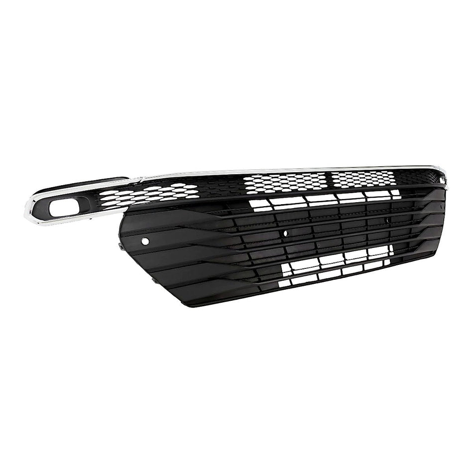 2021-2025 Toyota Sienna Grille Front Lower Black With Lower Center Chrome Molding/ Both Fog Light Trim With Sensor Xle Models – TO1036241-2
