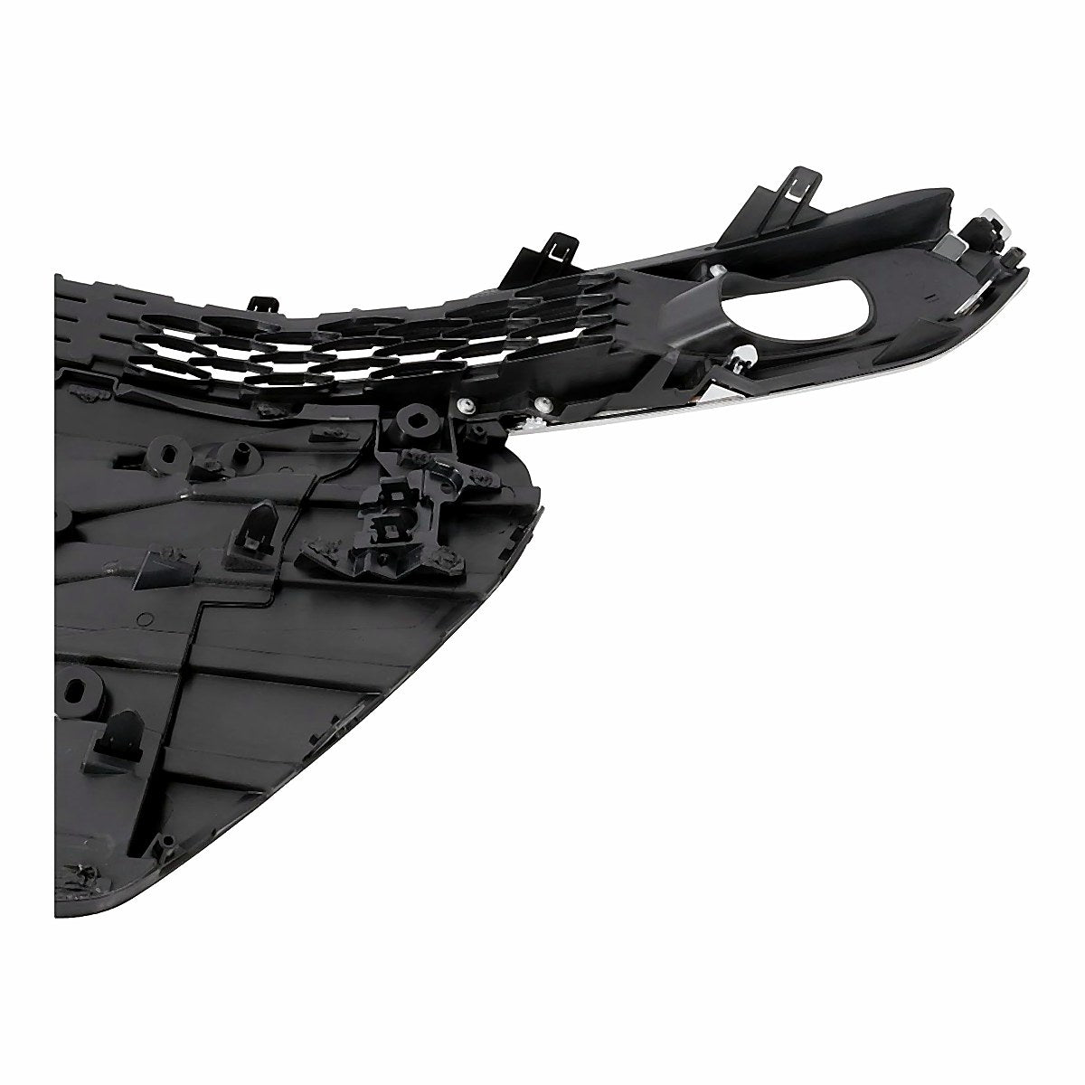 2021-2025 Toyota Sienna Grille Front Lower Black With Lower Center Chrome Molding/ Both Fog Light Trim With Sensor Xle Models – TO1036241-6