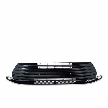 2021-2025 Toyota Sienna Grille Lower Front Ptd Gray With Camera/Sensor For Ltd/Platinum Models – Front View (TO1036248)