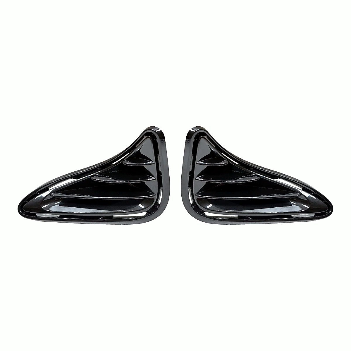 2017-2019 Toyota Corolla_Sedan Drl Cover Driver Side And Passenger Side Set Gloss Black – TO1037103