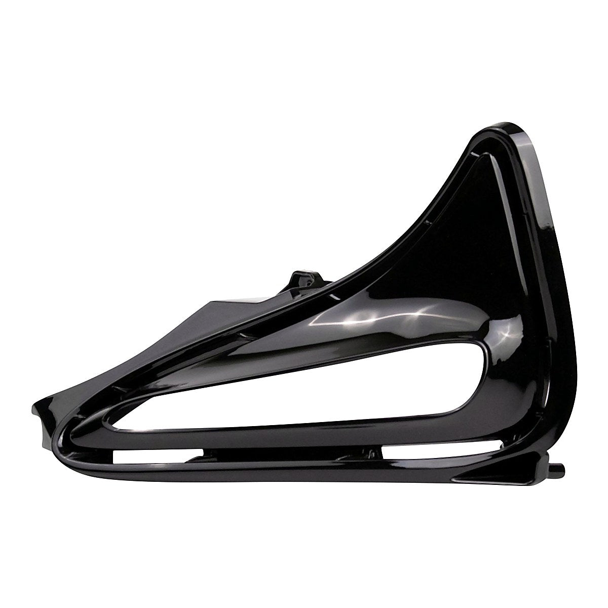 2017-2019 Toyota Corolla_Sedan Fog Light Cover Driver Side/Passenger Side Gloss Black Without Drive Lamp Hole Ce/L/Le/Xle – TO1037104