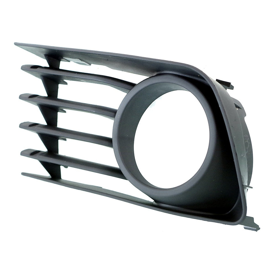 2004-2009 Toyota Prius Fog Light Bezel Front Driver Side Matte-Black – Side View (TO1038118)