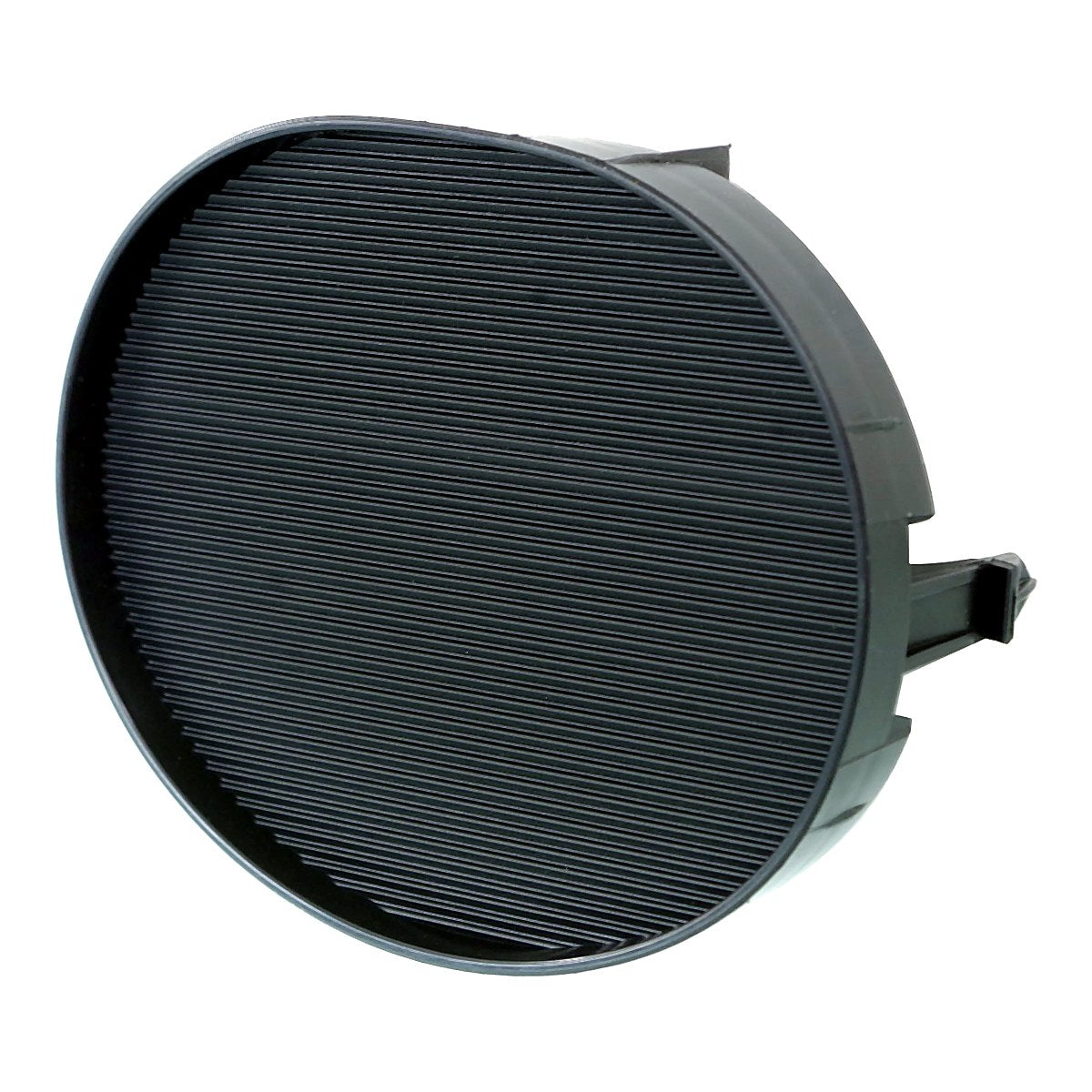 2005-2008 Toyota Matrix Fog Light Cover Front Driver Side Round Matte Black – Side View (TO1038121)