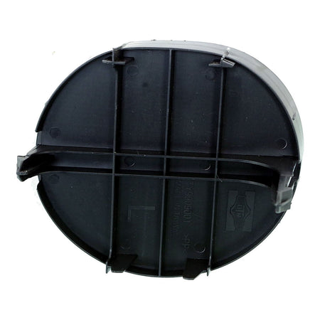 2005-2008 Toyota Matrix Fog Light Cover Front Driver Side Round Matte Black – Back View (TO1038121)