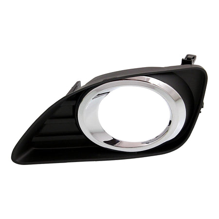 2010-2011 Toyota Camry Fog Light Cover Front Driver Side With Hole With Chrome – Front View (TO1038131)