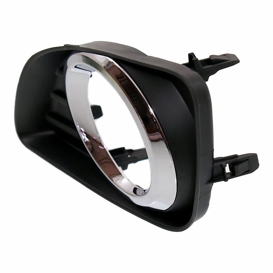 2010-2011 Toyota Camry Fog Light Cover Front Driver Side With Hole With Chrome – Side View (TO1038131)