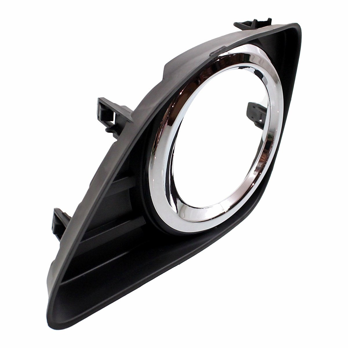 2010-2011 Toyota Camry Fog Light Cover Front Driver Side With Hole With Chrome – Side View (TO1038131)