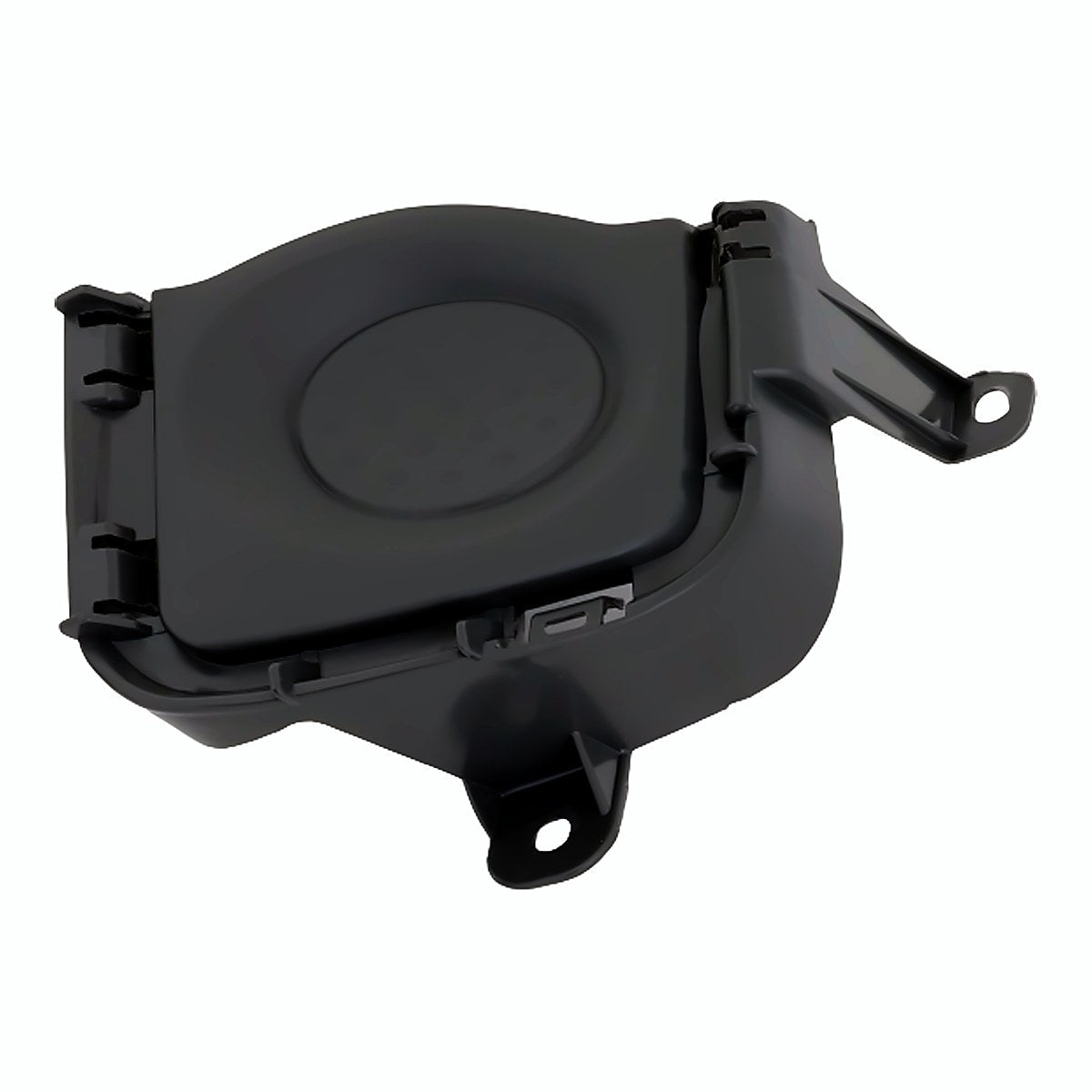 2010-2011 Toyota Prius Fog Light Cover Front Driver Side Matte-Black Without Pre-Collision System – Side View (TO1038135)