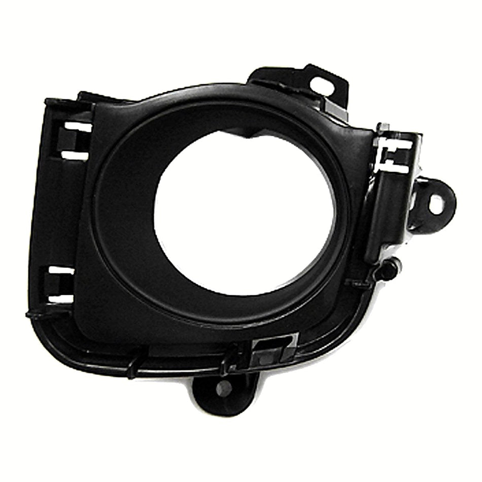 2010-2011 Toyota Prius Fog Light Bezel Front Driver Side Matte-Black With Pre-Collision System – Front View (TO1038136)