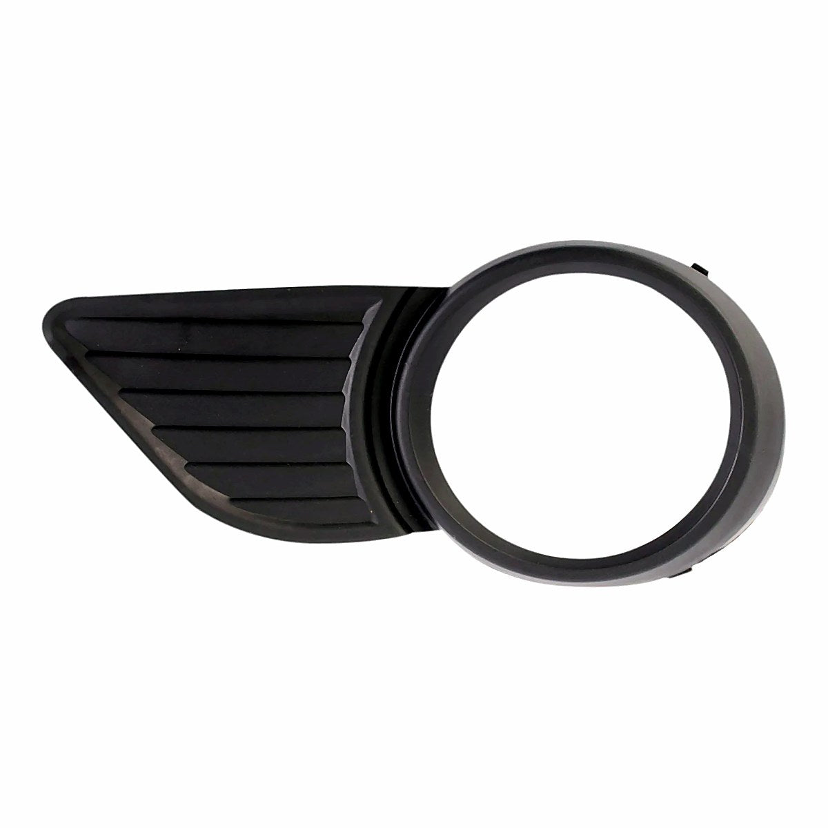 2011-2017 Toyota Sienna Fog Light Bezel Front Driver Side Matte-Black Exclude Se – Front View (TO1038145)