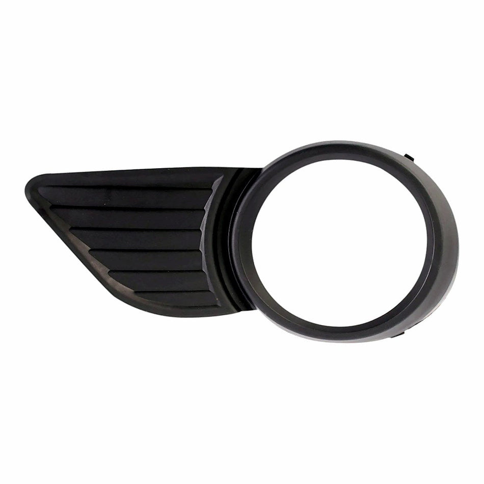 2011-2017 Toyota Sienna Fog Light Bezel Front Driver Side Matte-Black Exclude Se – Front View (TO1038145)