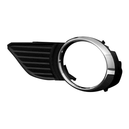 2011-2017 Toyota Sienna Fog Light Bezel Front Driver Side Matte-Black With Chrome Mld Exclude Se – TO1038146-3