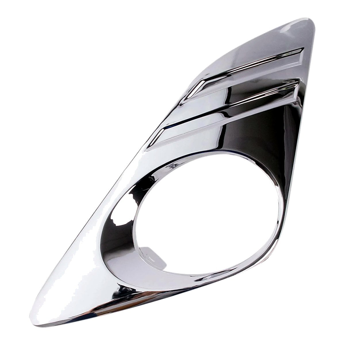 2012-2014 Toyota Camry Fog Light Bezel Front Driver Side Chrome Except Se – Front View (TO1038148)