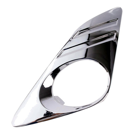 2012-2014 Toyota Camry Fog Light Bezel Front Driver Side Chrome Except Se – Front View (TO1038148)