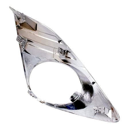 2012-2014 Toyota Camry Fog Light Bezel Front Driver Side Chrome Except Se – Back View (TO1038148)