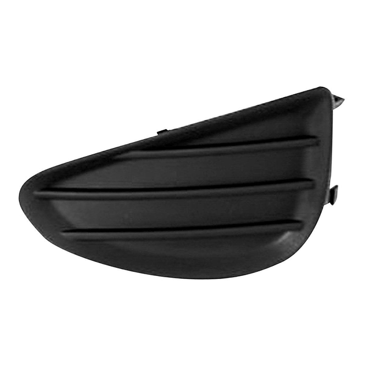 2012-2014 Toyota Yaris_Hatchback Fog Light Cover Front Driver Side Matte-Dark Gray Exclude Se – Front View (TO1038155)