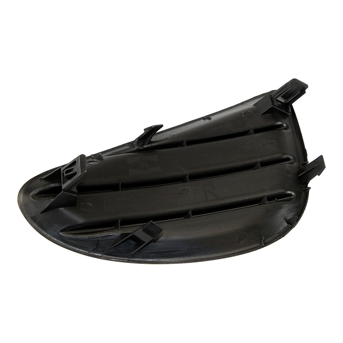 2012-2014 Toyota Yaris_Hatchback Fog Light Cover Front Driver Side Matte-Dark Gray Exclude Se – Back View (TO1038155)