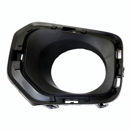 2016-2023 Toyota Tacoma Fog Light Bezel Front Driver Side Textured Black With Separate Chrome Trim Ltd Model – Front View (TO1038187)