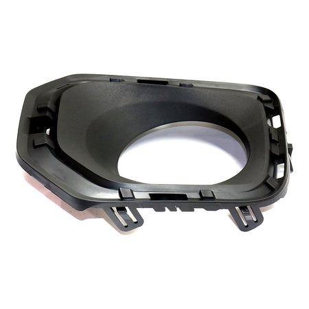 2016-2023 Toyota Tacoma Fog Light Bezel Front Driver Side Textured Black With Separate Chrome Trim Ltd Model – Side View (TO1038187)
