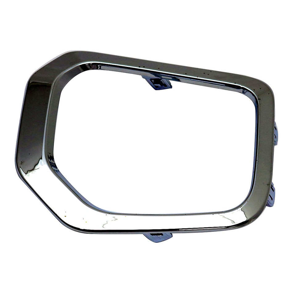 2016-2023 Toyota Tacoma Fog Light Bezel Surearound Front Driver Side Chrome Ltd Model – Front View (TO1038188)