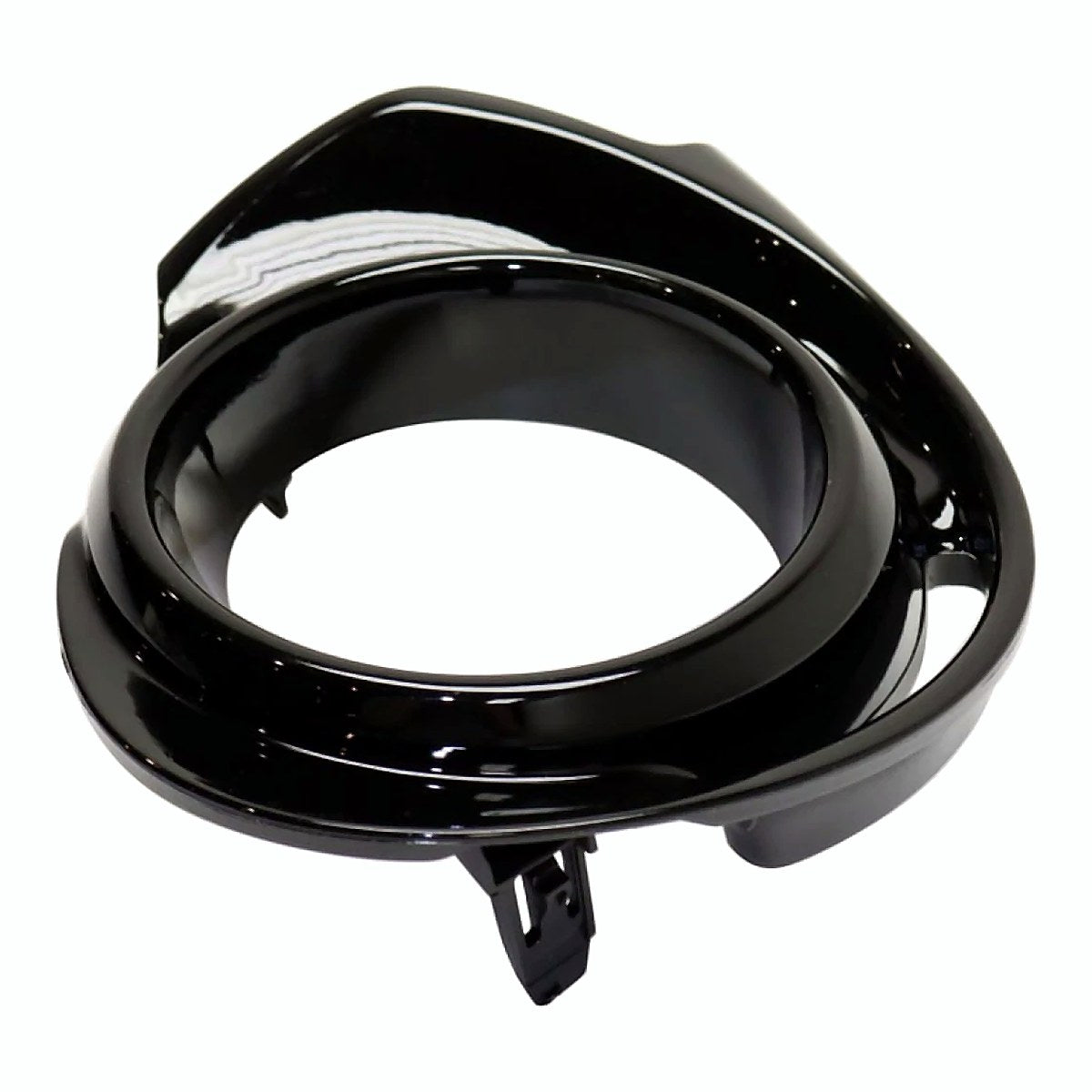 2015-2016 Toyota Prius_C Fog Light Bezel Front Driver Side Smooth Black – Side View (TO1038194)