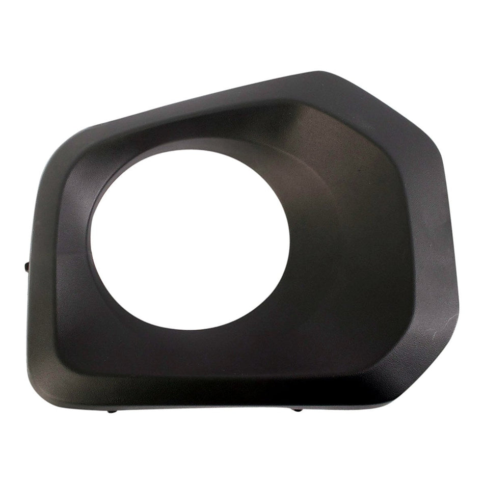 2016-2023 Toyota Tacoma Fog Light Bezel Front Driver Side Matte Black Without Chrome Trim For Sr5 Models – Front View (TO1038195)