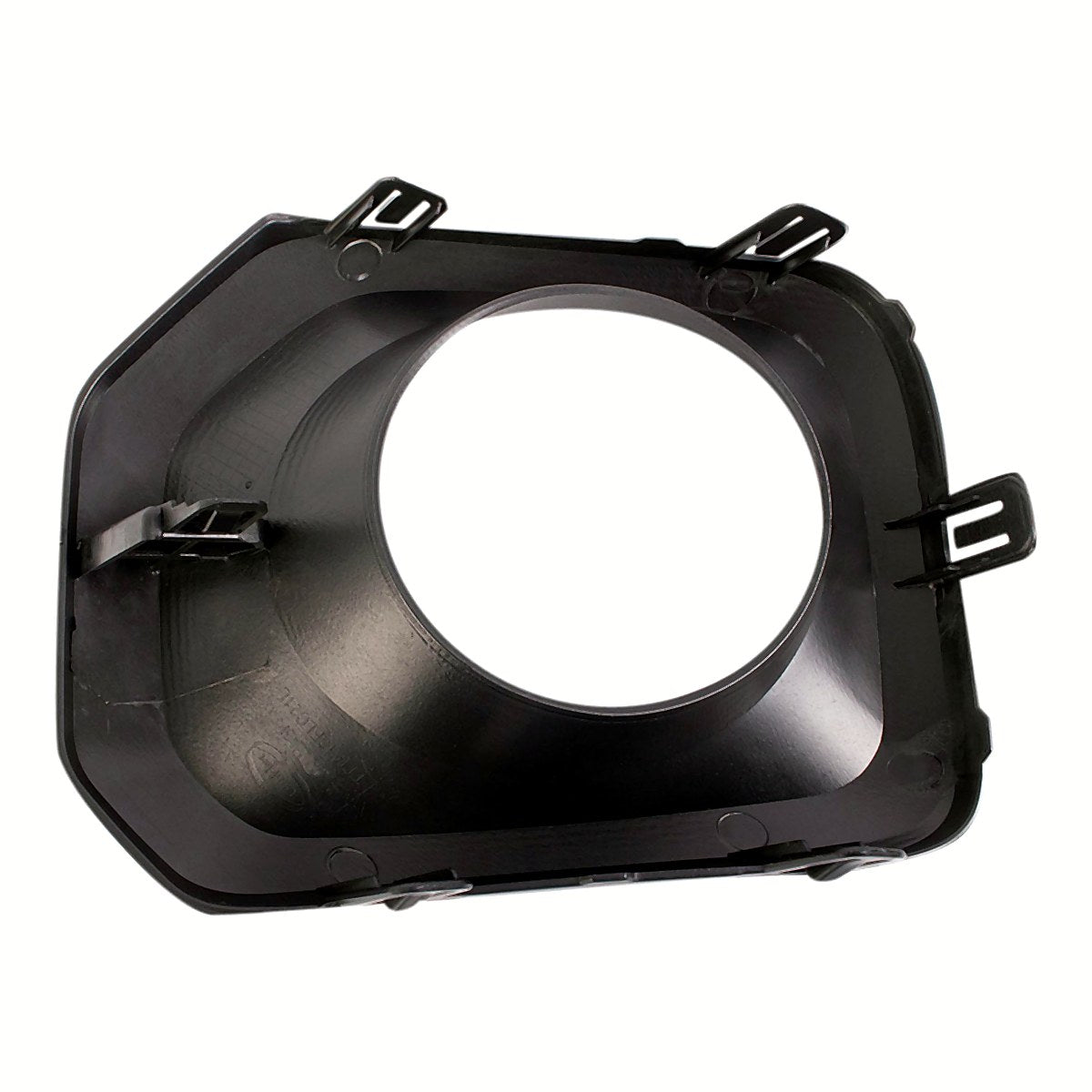 2016-2023 Toyota Tacoma Fog Light Bezel Front Driver Side Matte Black Without Chrome Trim For Sr5 Models – Back View (TO1038195)