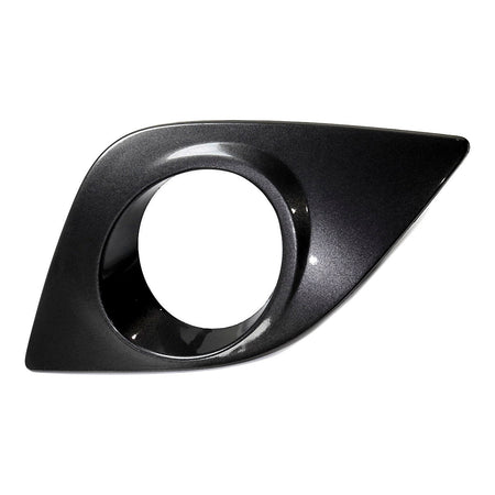 2015-2016 Toyota Corolla_Sedan Fog Light Bezel Front Driver Side Painted Silver/Gray Le/Le Eco – Front View (TO1038196)