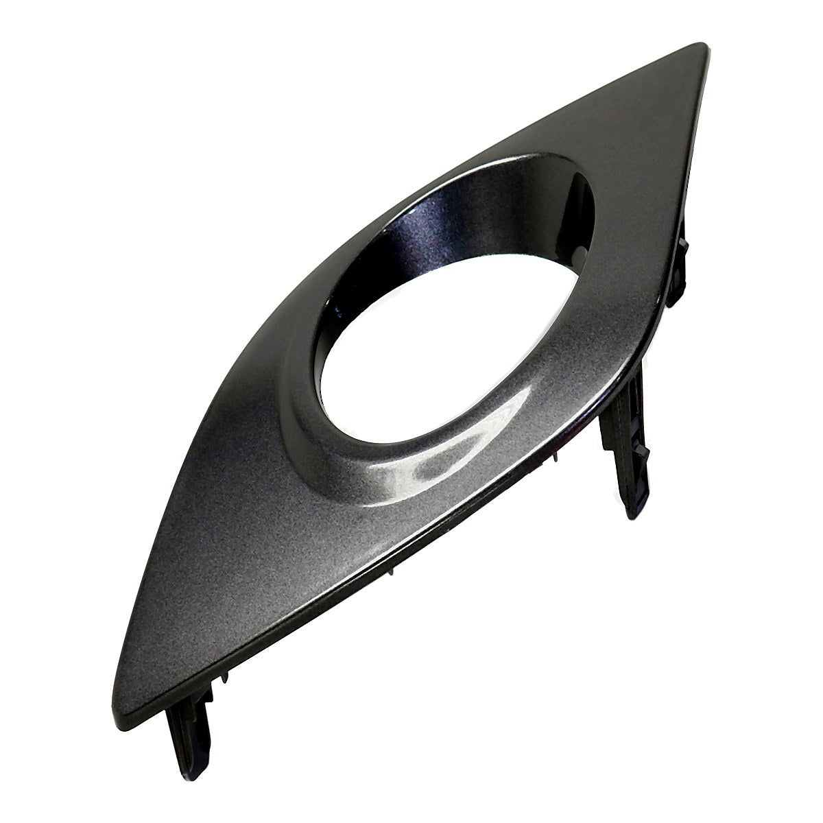 2015-2016 Toyota Corolla_Sedan Fog Light Bezel Front Driver Side Painted Silver/Gray Le/Le Eco – Side View (TO1038196)
