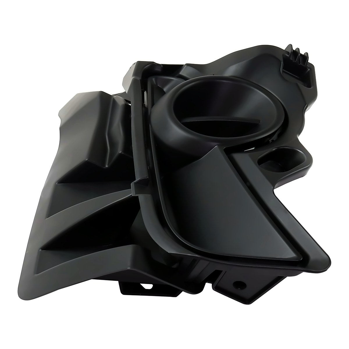 2017-2019 Toyota Highlander Fog Light Cover Front Driver Side Textured Black – Side View (TO1038199)