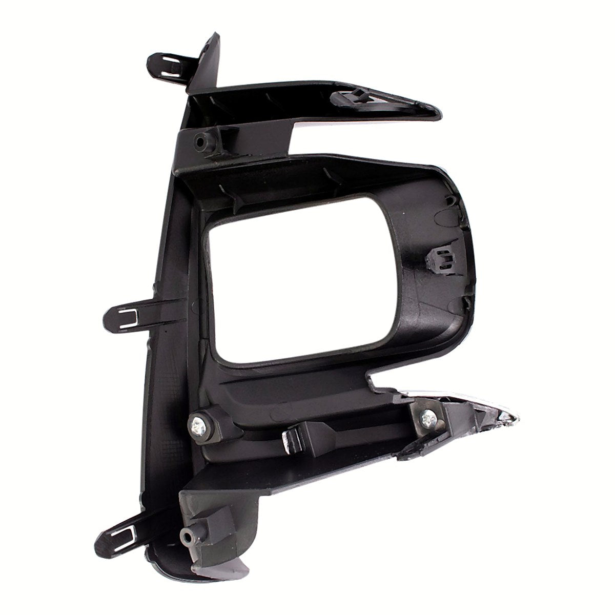 2018-2020 Toyota Sienna Fog Light Bezel Front Driver Side Black With Chrome Moulding Se Model – Back View (TO1038216)
