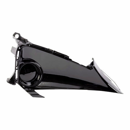 2019-2022 Toyota Corolla_Hatchback Fog Light Cover Front Driver Side Bright Black Finish – Front View (TO1038230)