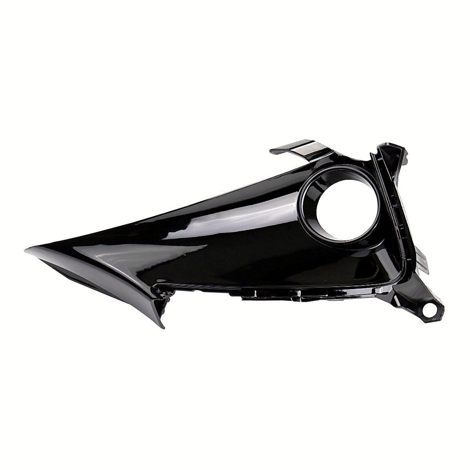 2019-2022 Toyota Corolla_Hatchback Fog Light Bezel Front Driver Side Bright Black Finish – Front View (TO1038231)