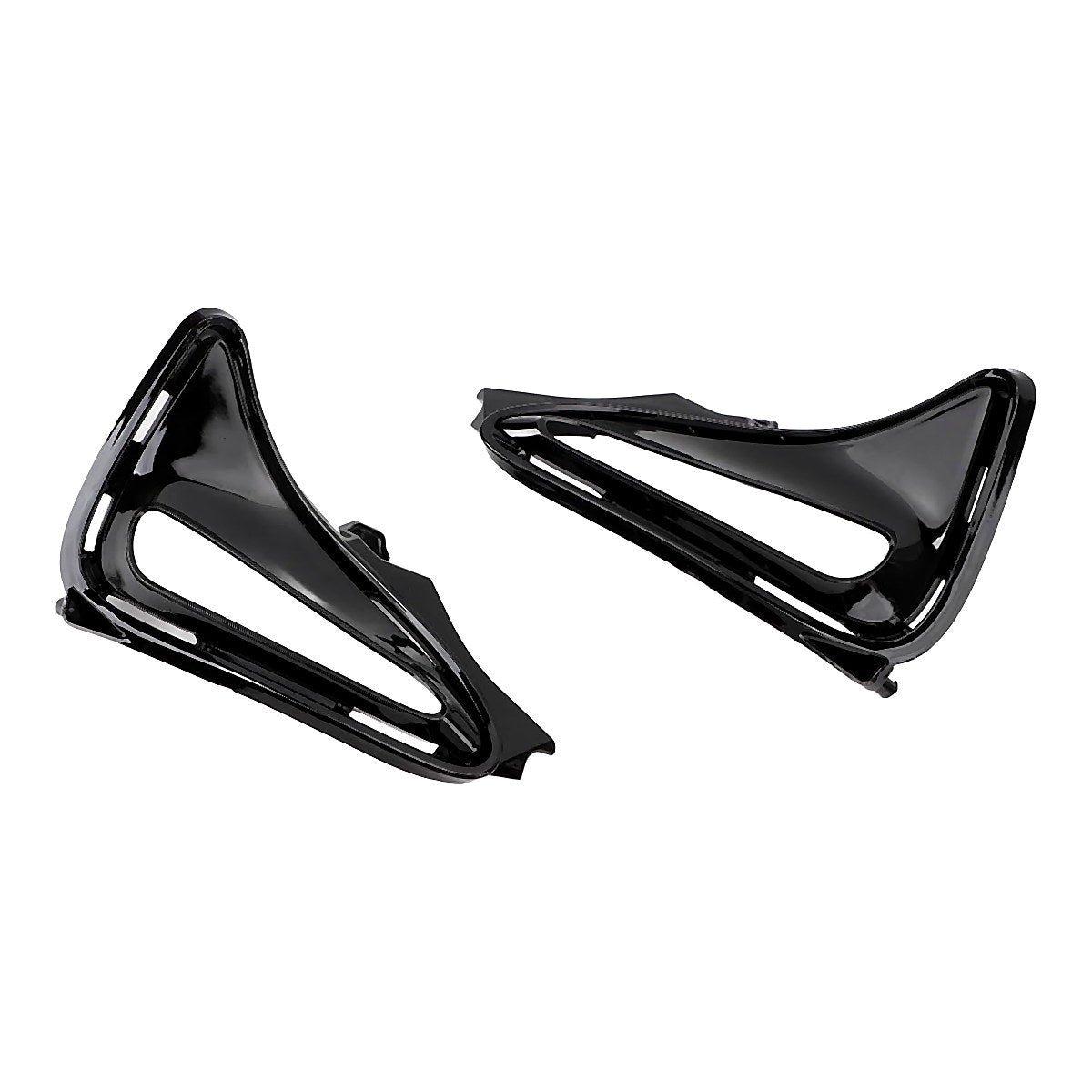 2017-2019 Toyota Corolla_Sedan Drl Bezel Driver Side/Passenger Side Black Ce/L/Le Eco/Xle Models – TO1038233-2