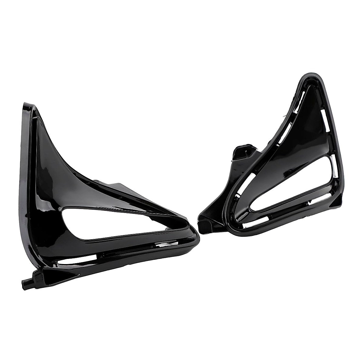 2017-2019 Toyota Corolla_Sedan Drl Bezel Driver Side/Passenger Side Black Ce/L/Le Eco/Xle Models – TO1038233-4