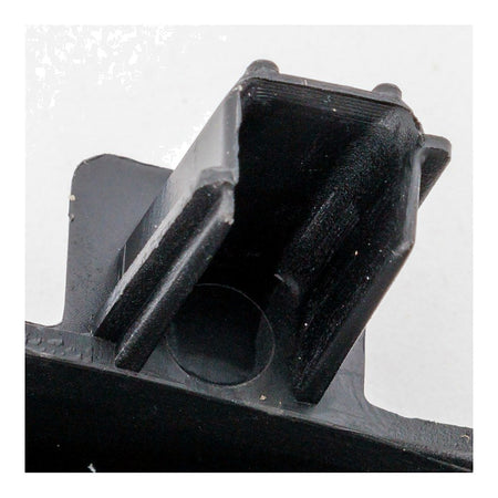 2021-2025 Toyota Sienna Fog Light Cover Driver Side Textured Black – Back View (TO1038246)