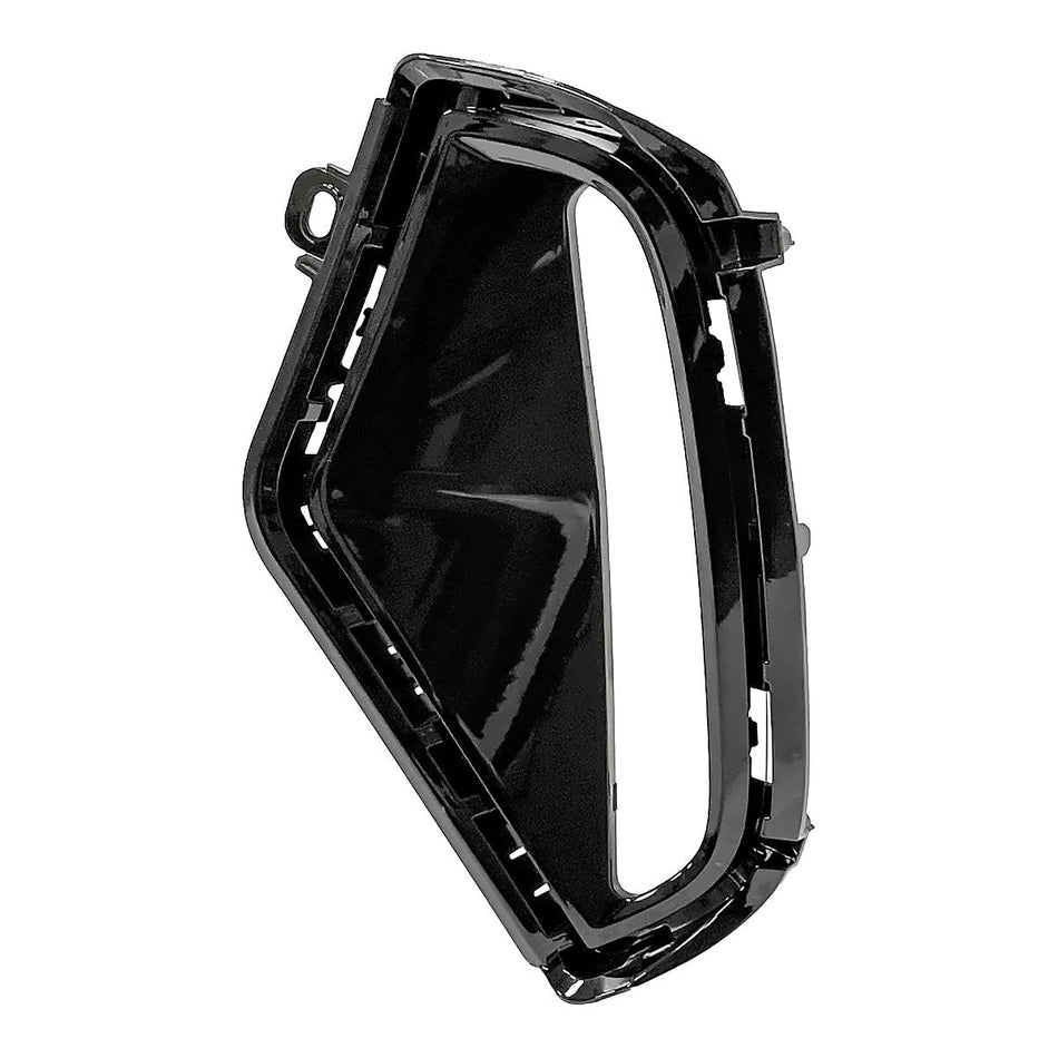 2021-2024 Toyota Rav4_Prime Grille Front Driver Side Gloss Black With Lamp Hole – Front View (TO1038254)