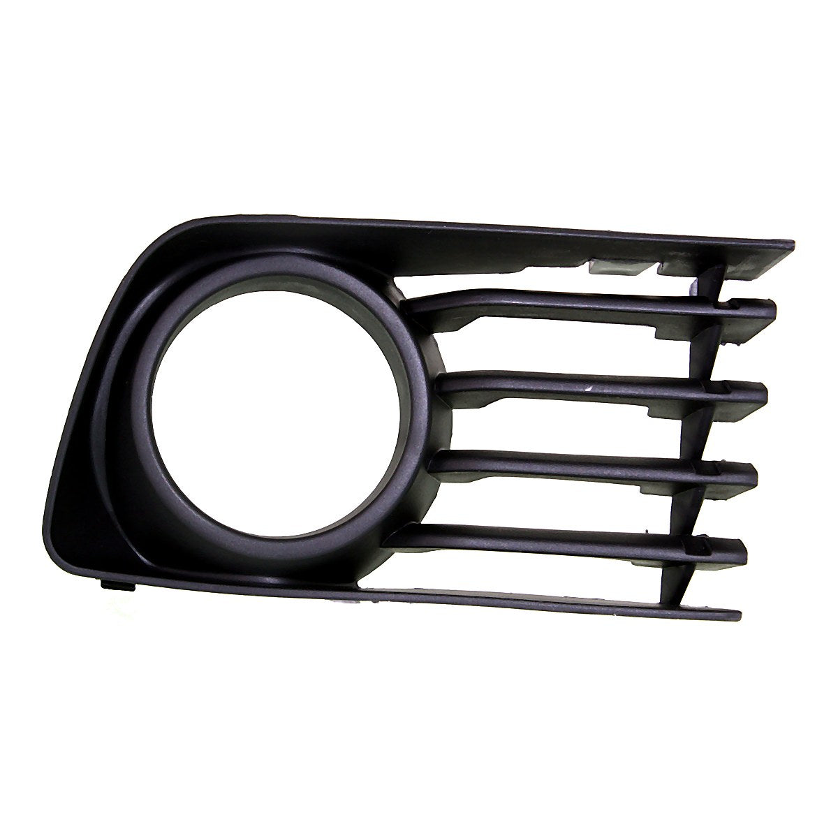 2004-2009 Toyota Prius Fog Light Bezel Front Passenger Side Matte-Black – Front View (TO1039118)
