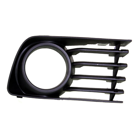 2004-2009 Toyota Prius Fog Light Bezel Front Passenger Side Matte-Black – Front View (TO1039118)