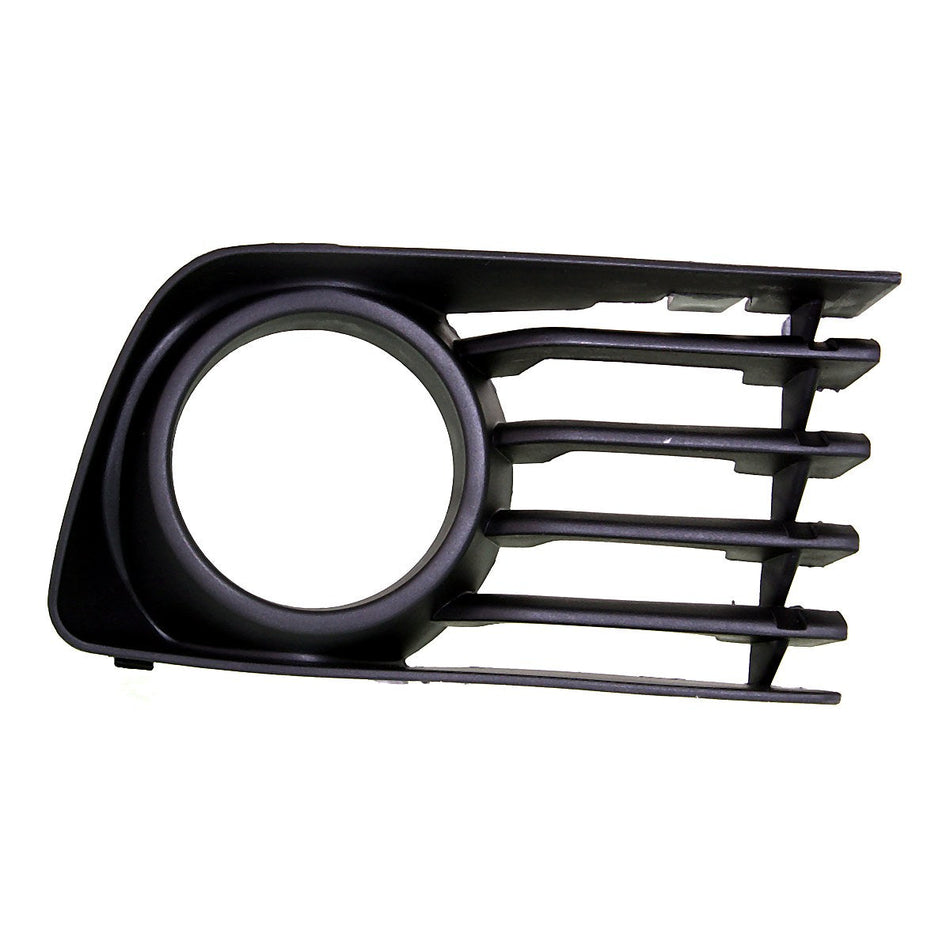 2004-2009 Toyota Prius Fog Light Bezel Front Passenger Side Matte-Black – Front View (TO1039118)