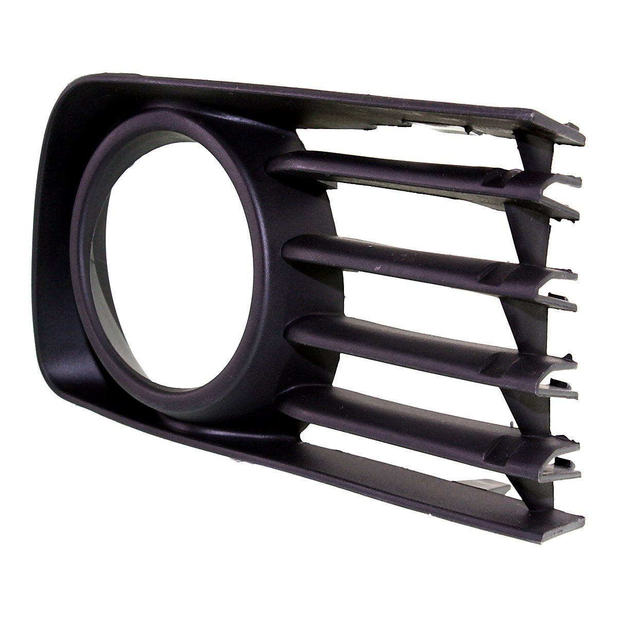 2004-2009 Toyota Prius Fog Light Bezel Front Passenger Side Matte-Black – Side View (TO1039118)