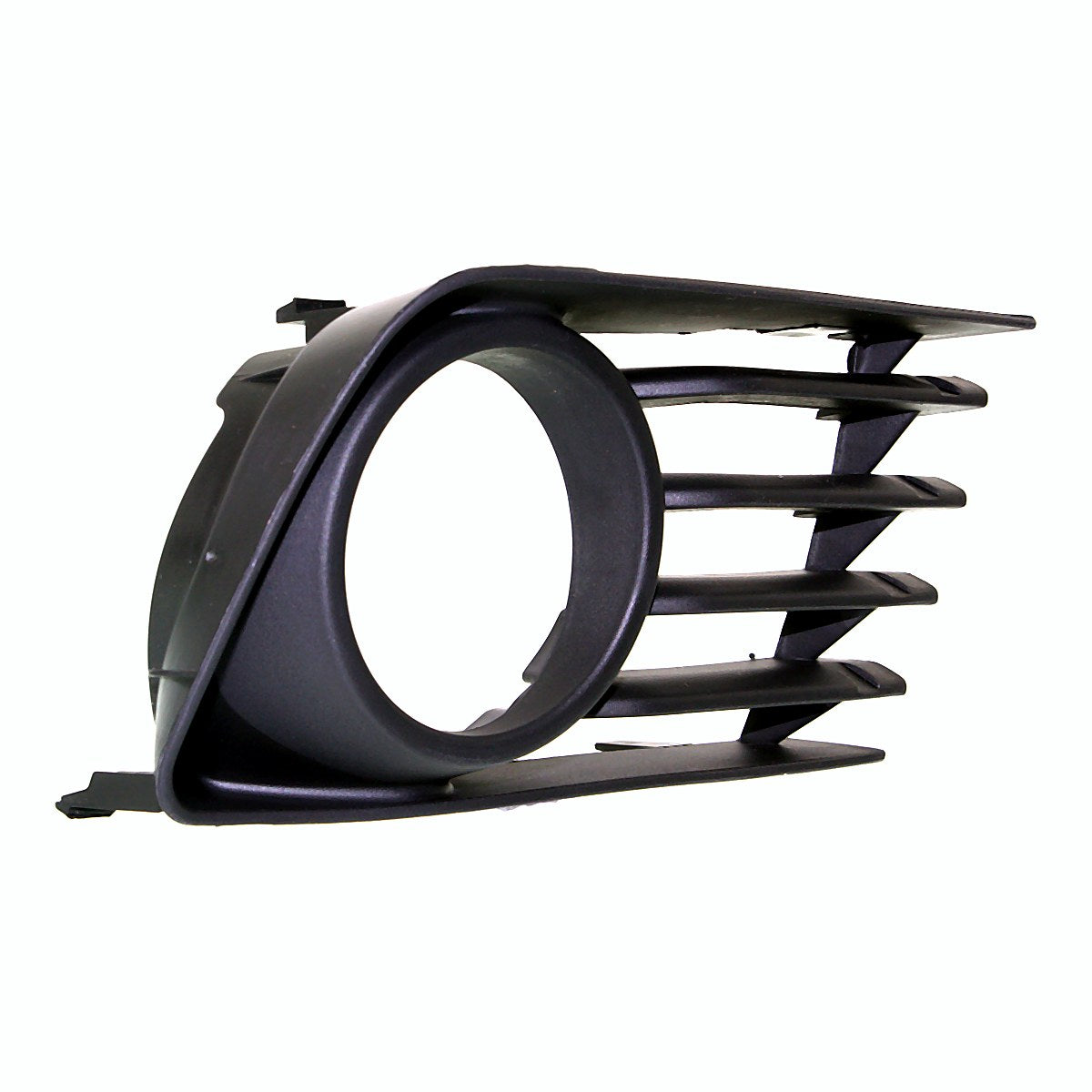2004-2009 Toyota Prius Fog Light Bezel Front Passenger Side Matte-Black – Side View (TO1039118)