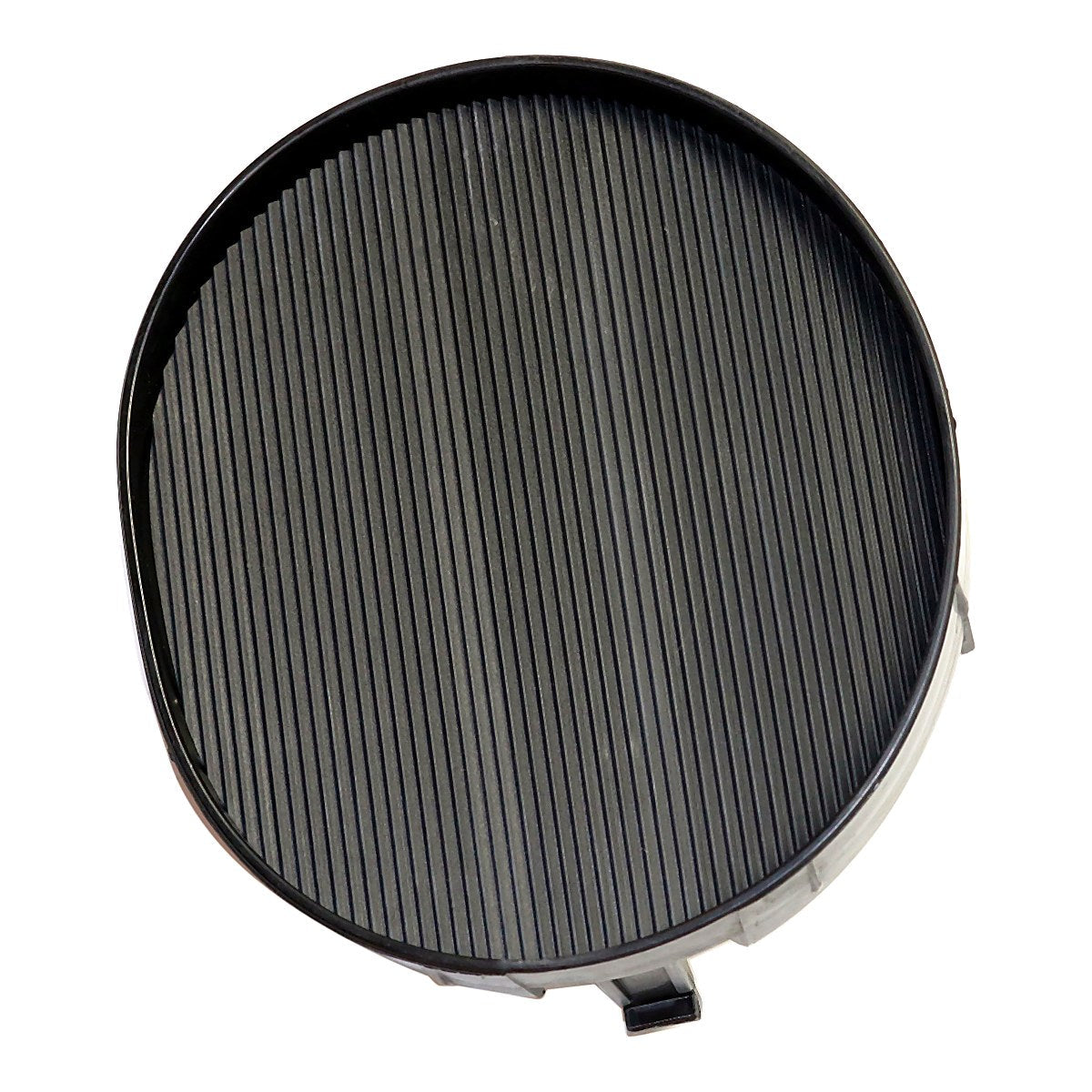 2005-2008 Toyota Matrix Fog Light Cover Front Passenger Side Round Matte Black – Front View (TO1039121)