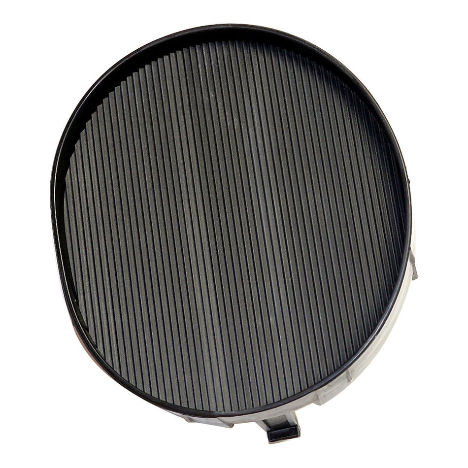 2005-2008 Toyota Matrix Fog Light Cover Front Passenger Side Round Matte Black – Front View (TO1039121)