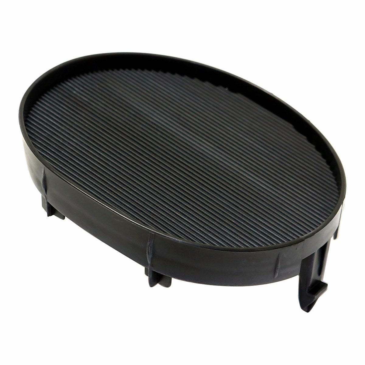2005-2008 Toyota Matrix Fog Light Cover Front Passenger Side Round Matte Black – Side View (TO1039121)